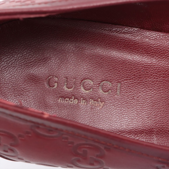 GUCCI Tassel Loafer Pumps Red Size 36.5 US - Picture 7 of 14